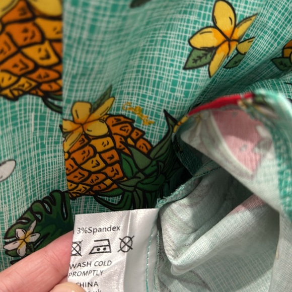 NWT Collectif London Ines Tropical Fruit Pencil Dress Size Large UK 14 US 10 NEW - Picture 12 of 13